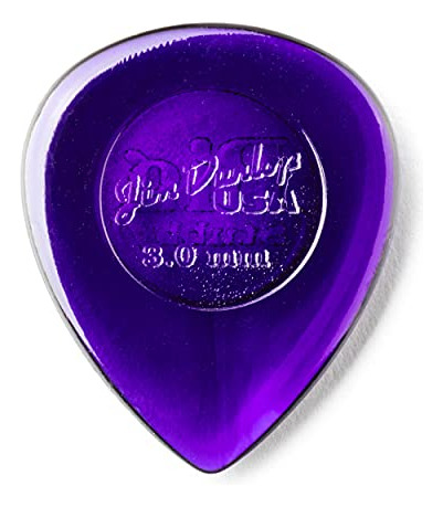 Pa Jim Dunlop Big Stubby, Morado Oscuro, 3.0 Mm