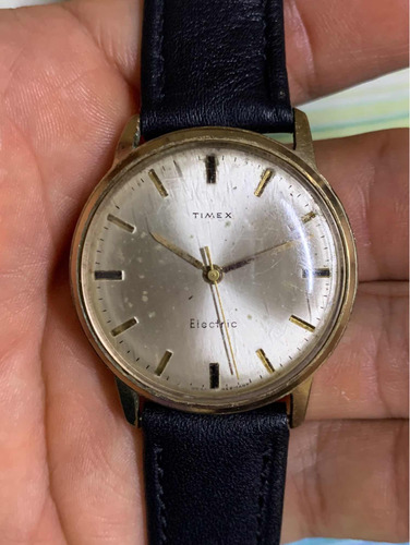 Reloj De Pulso Timex Electric Dorado (Usado)