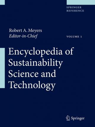 Libro Encyclopedia Of Sustainability Science And Technolo...