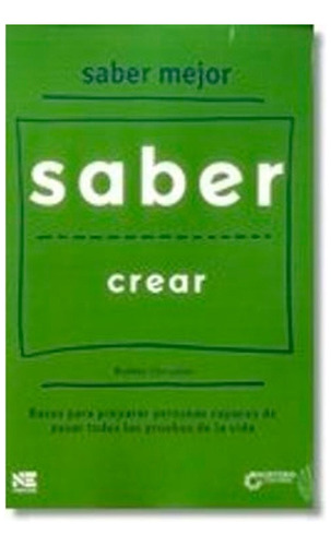 Libro Fisico Saber Crear Original