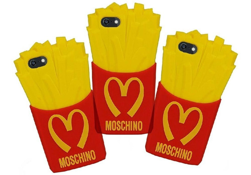 Funda iPhone 5 5s Se Moschino - Papa Frita - Mc Donalds
