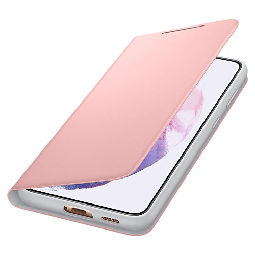 Funda Samsung Galaxy S21+ Plus Smart Led View Cover Orig Color Rosa Antimicrobial