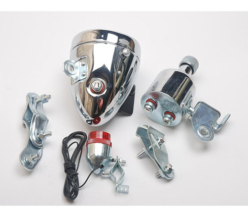 Bicicleta Motorizada Bicicleta Fricção 12v 6w Gerador Farol