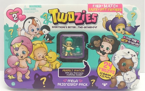 Twozies Set Mega Friendship X 24 Figuras Serie 2 57042