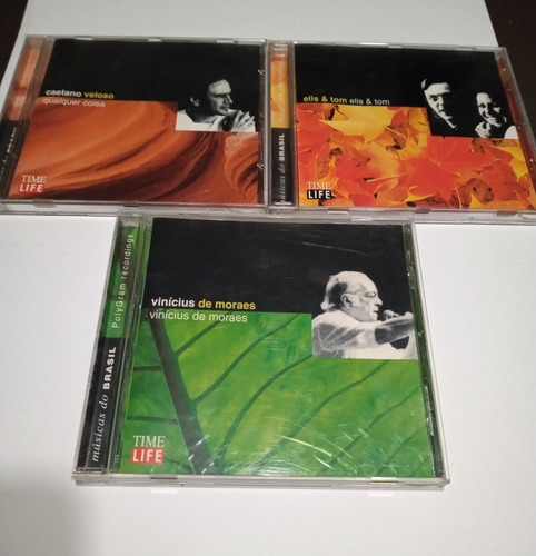 Músicas Do Brasil X 3 Cd - De Moraes / C. Veloso / Elis &tom