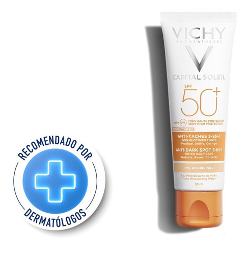 Protector Solar Vichy Facial Anti-manchas 3en1 Spf 50+ 50ml