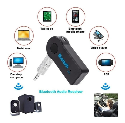 Receptor Bluetooth Auxiliar Para Multiples Dispositivos