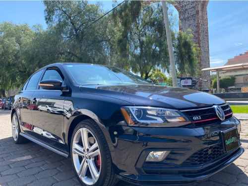 Imagen 1 de 14 de Volkswagen Jetta Gli Negro 2017 At Dakkar Autos