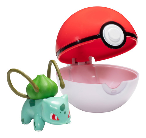 Conjunto De Figuras Jazwares Pokémon Clip 'n' Go Pokeball &