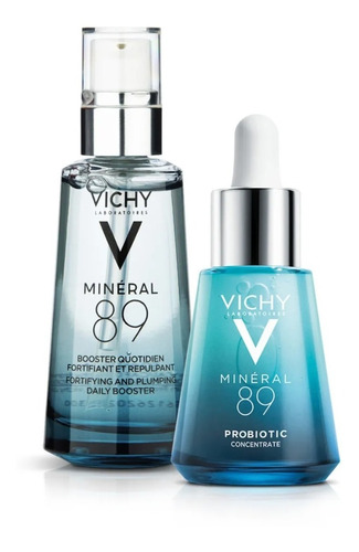 Vichy Mineral 89 Booster + Mineral 89 Probiotic Kit Rutina