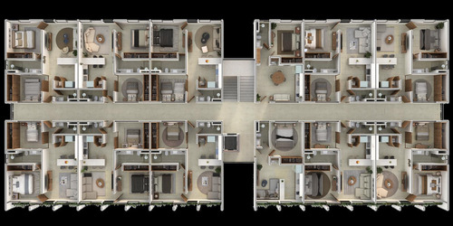 Departamento De Una Habitacion En Nikora Dzitya