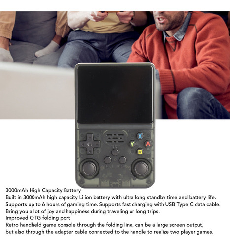 Para Consola Juegos Retro R36s, Juegos Portátiles, Pantal. Y