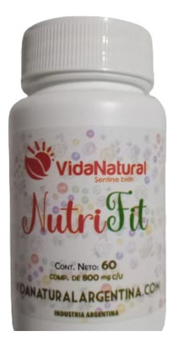 Nutrifit - Multivitamínico De Vida Natural- 60 Comprimidos 
