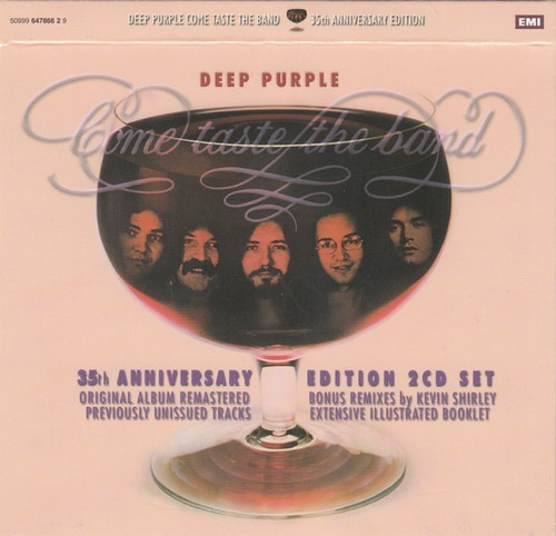 Imagem 1 de 1 de Cd Deep Purple-come Taste The Band*anniversary Bonus Cd