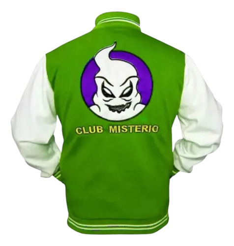 Sudadera Club Misterio Calidad Premium Bordado Verde
