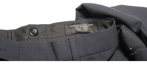 Pantalón Jos A Bank Color Azul Marino Talla 34 Gabardina (Usado)