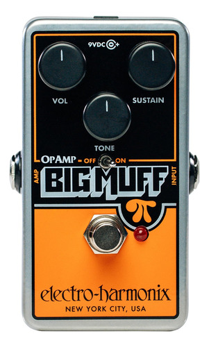 Electro-harmonix Op-amp Big Muff Pi Fuzz Pedal