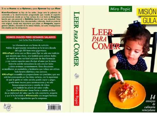 Leer Para Comer (novedad 2023 / Tapa Dura) / Miro Popic