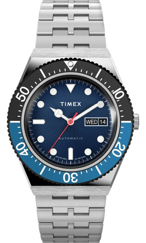 Reloj Timex Para Hombre Tw2v25100vq Automático Con Esfera