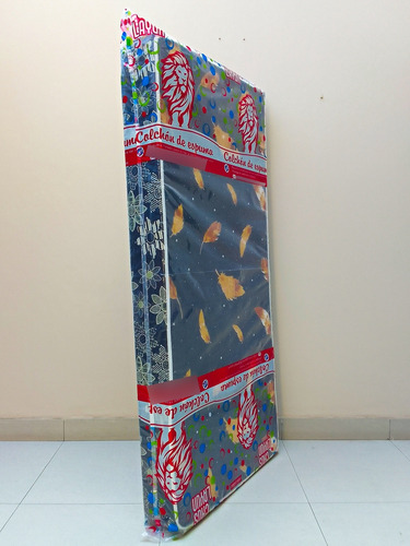 Cama Plegable 1.5 Plaza Ahorra Espacio + Colchón 8 Pulgadas
