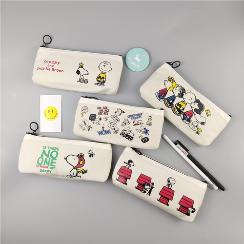 Estuche De Lápices For Niñas, Paquete De 5, Con Dibujos