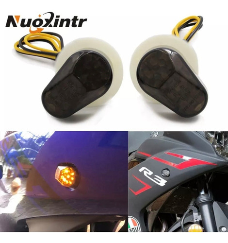 Imagen 2 de 9 de Intermitentes Led Para Yamaha R1/r3/r3a/r6