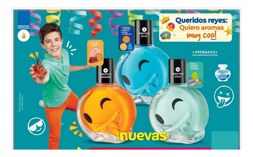 Emotics Orange Fragancia Para Niños 60ml Fuller Original