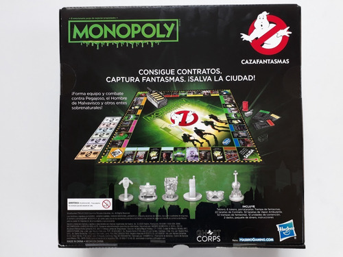 Imagen 2 de 4 de Monopolio Monopoly Cazafantasmas Ghostbusters Nuevo Sellado