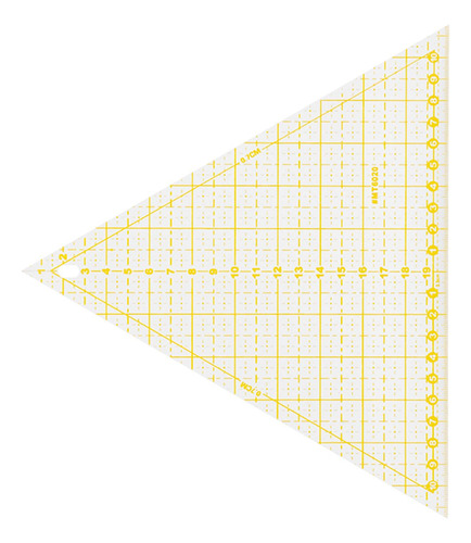 Regla De Retazos De Costura Triangular, Herramienta De