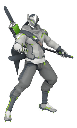 Figura Multiarticulada Overwatch Ninja Genji Con Accesorios