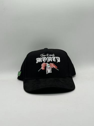 Gorra Time To Make Money Rich Fancy 100% Original Negro Único