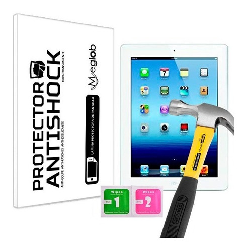 Protector De Pantalla Antishock Tablet Apple iPad 3