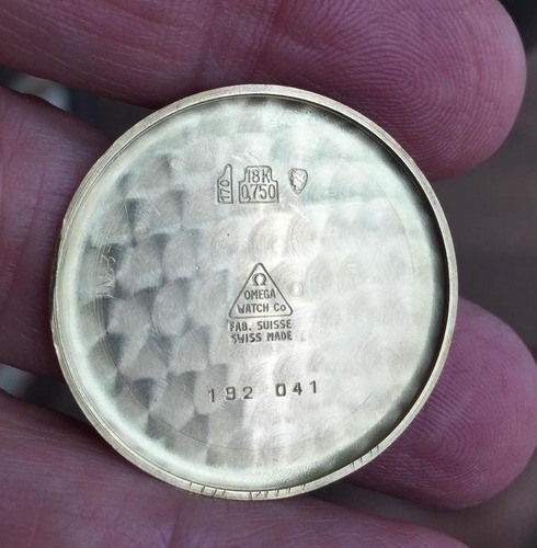 Relogio Omega Genève Em Ouro 18k