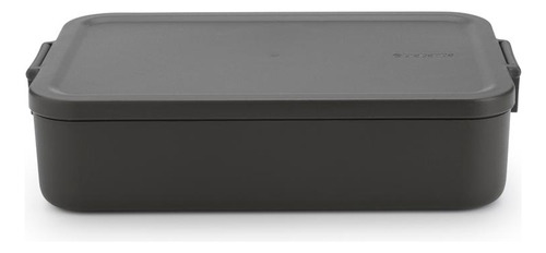 Contenedor Para Almuerzo Make & Take Grande Dark Grey