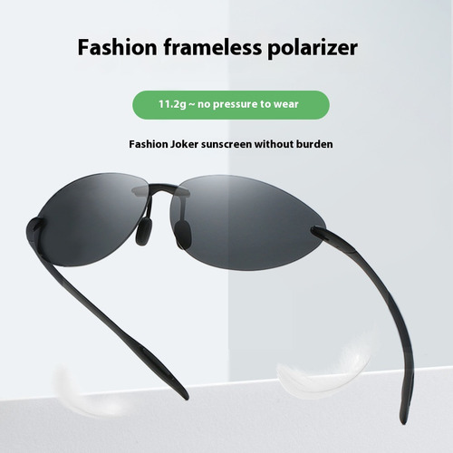 Gafas De Sol Sin Marco Ultraligeras Anti-uv A