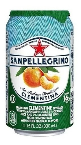 San Pellegrino Agua Mineral Saborizada Mix 24 Pzas De 330 Ml