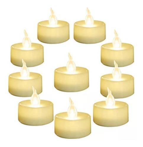 Pack X 30 Velas Led Souveniers Fiesta Decoracion Calidas 