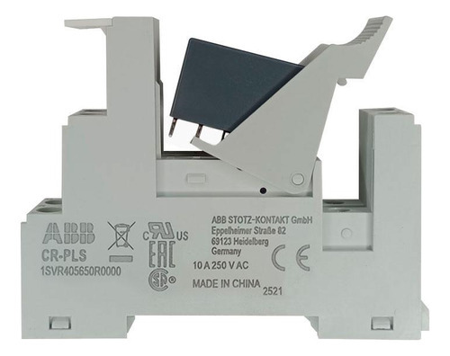 Kit 20un. Relé De Interface 2naf 230vca+base+clip Cr-p230ac2