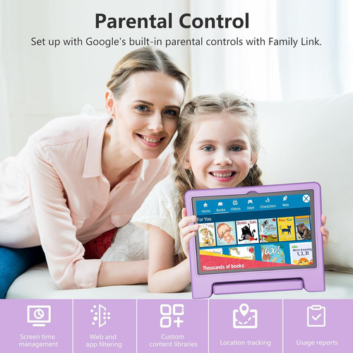 Tableta Infantil De 10 Pulgadas, Tableta Para Ninos Android