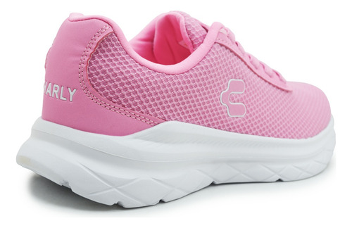Tenis Charly 1059420 Rosa Textil Dama