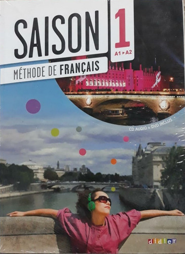 Saison 1 A1 Livre+cd+dvd, De Didier. Editorial Didier, Tapa Blanda En Francés, 1