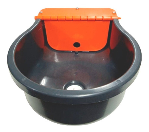 Bebedouro Automático C/ Boia Tampa Retrátil Cinza 4 Litros