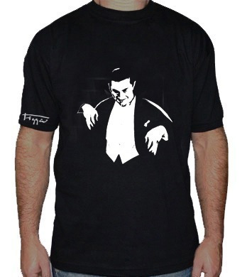 Dracula Bela Lugosi Remera Estampada Con Vinilo Inalterable