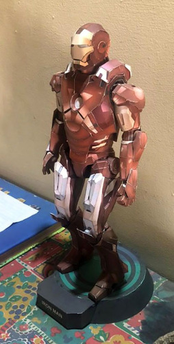Iron Man De Cartulina