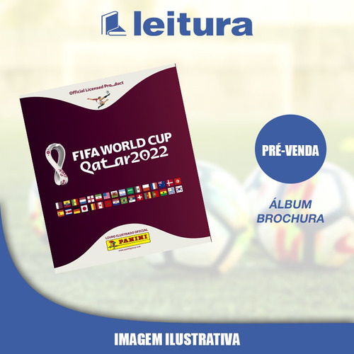 Livro Copa Do Mundo 2022 - Álbum Brochura