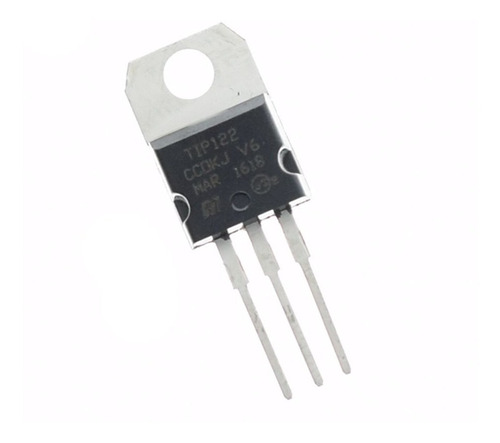 Tip122 To-220 Negativo Positivo Negativo Transistor.