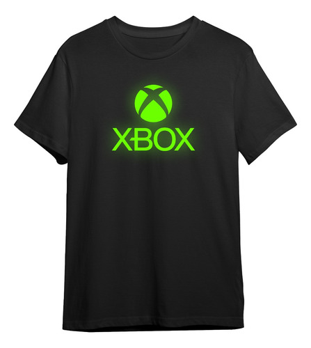 Camisetas Gamer Xbox Series X Brilla En Oscuridad Customize