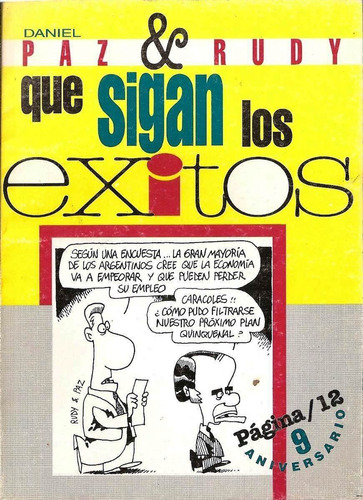 Que Sigan Los Exitos - Daniel Paz & Rudy Humor Gráfico 1996