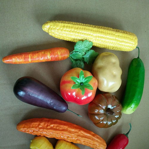 20x Home Display De Frutas E Vegetais Artificiais