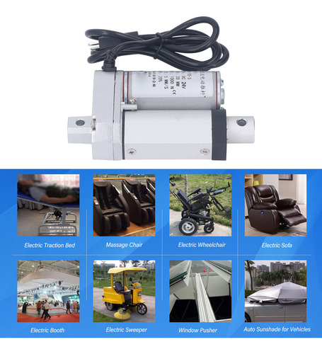 Atuador Linear De Alta Velocidade Elétrico 20mm Stroke 1000n